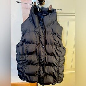 Faded Glory Puffy Black Vest